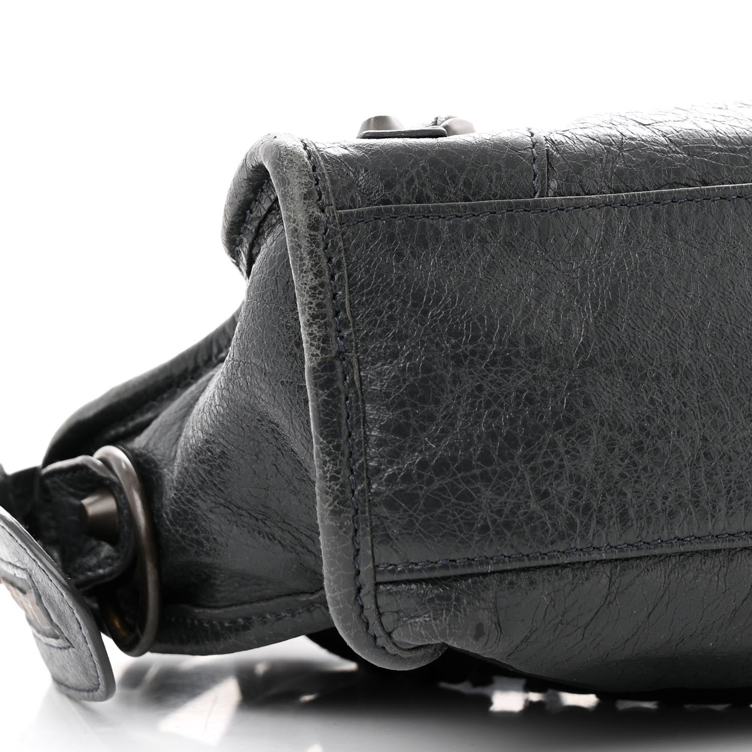 Balenciaga Agneau Classic Hardware Mini City Anthracite 10 of 15