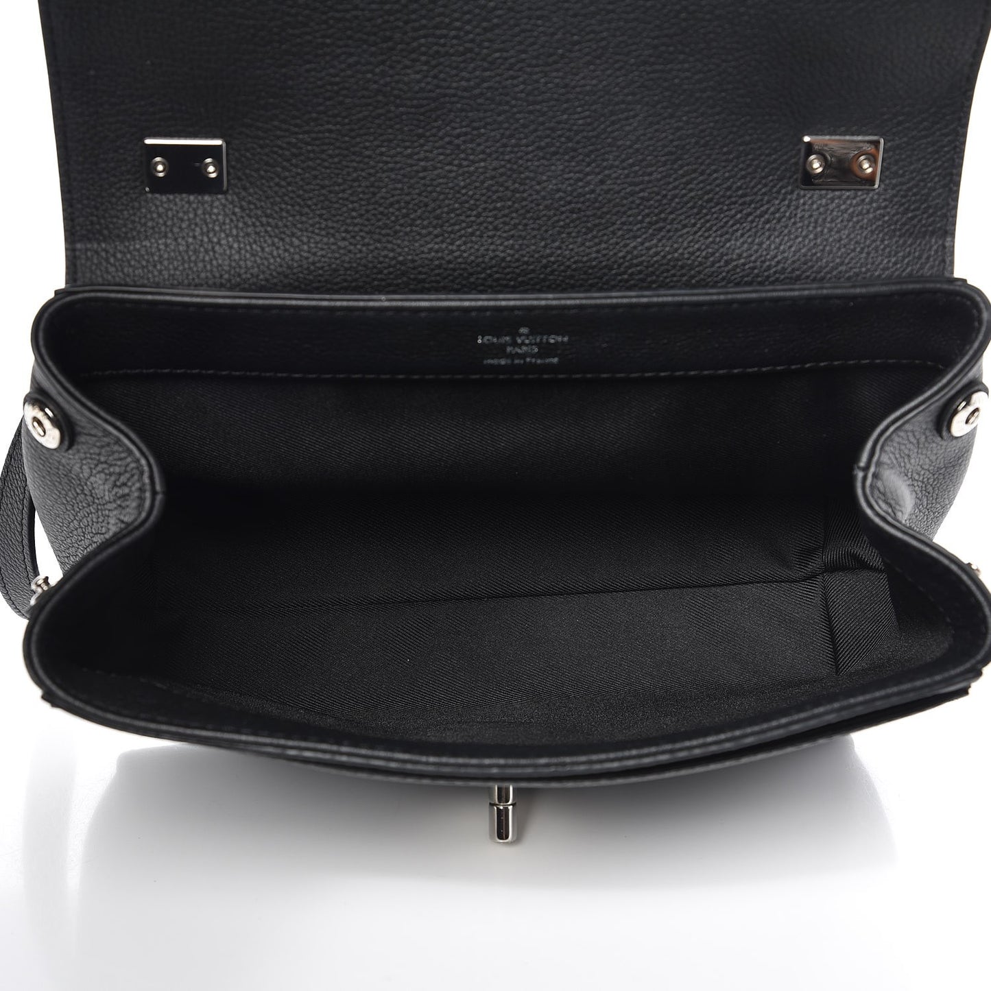 Calfskin Lockme II Chain Bag BB Black