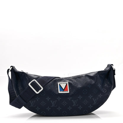 Louis Vuitton Monogram Storm America's Cup Hamac Bag Navy 1 of 9