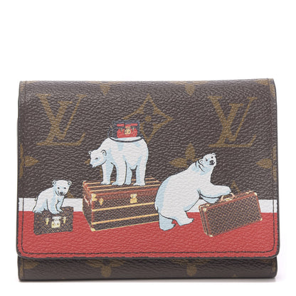 Louis Vuitton Monogram 2017 Christmas Animation Victorine Wallet 1 of 8