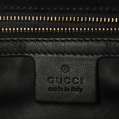 Gucci Patent Microguccissima Medium Broadway Clutch Black 6 of 8