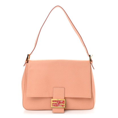 Fendi Calfskin Big Forever Mama Baguette Pink 1 of 9