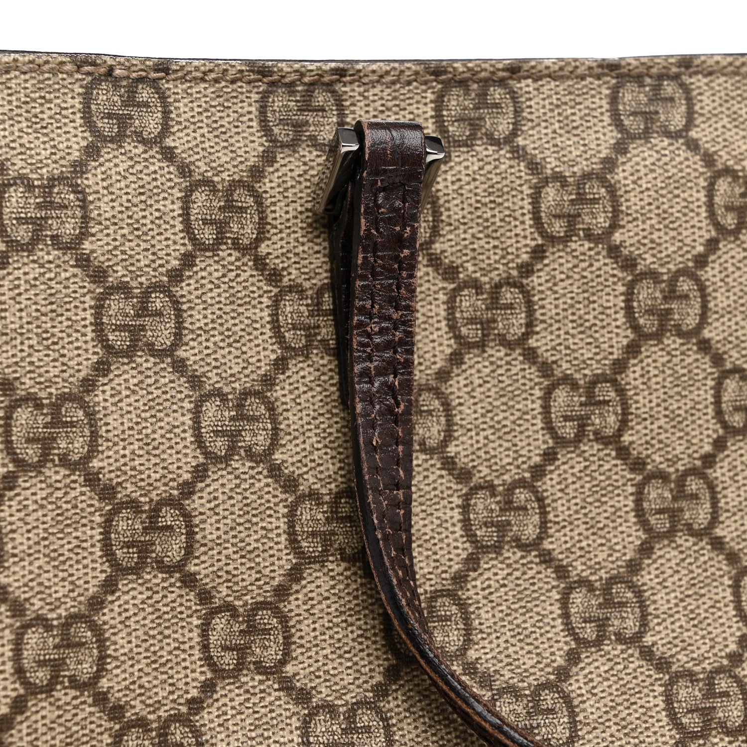 Gucci GG Plus Monogram Flat Vertical Tote Dark Brown 11 of 11