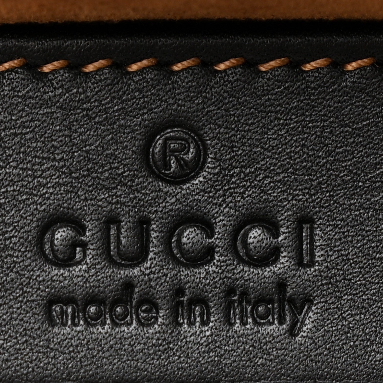Gucci GG Supreme Monogram Calfskin Small Padlock Shoulder Bag Beige Black Cuir 4 of 10