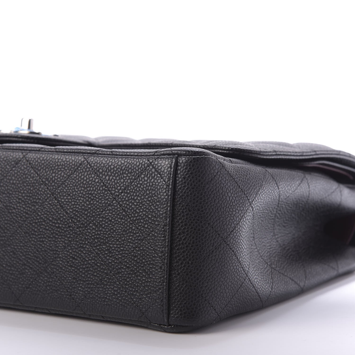 Chanel Caviar Quilted Maxi Double Flap Black 7 of 10