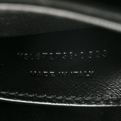 Saint Laurent Lambskin Quilted Monogram Mini Nolita Black 6 of 12