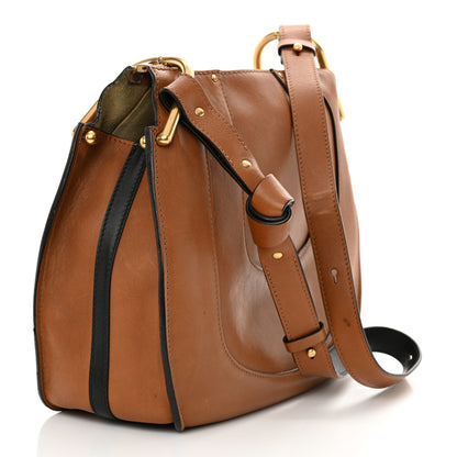 Chloe Grained Calfskin Small Hayley Hobo Tan 3 of 15