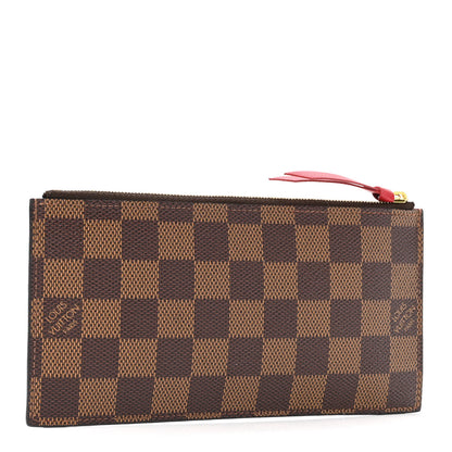 Louis Vuitton Damier Ebene Felicie Chain Wallet Zippered Insert 3 of 7