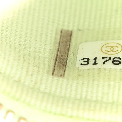 Chanel Caviar Quilted Small Handle With Care Vanity Case With Chain Light Green 7 of 11