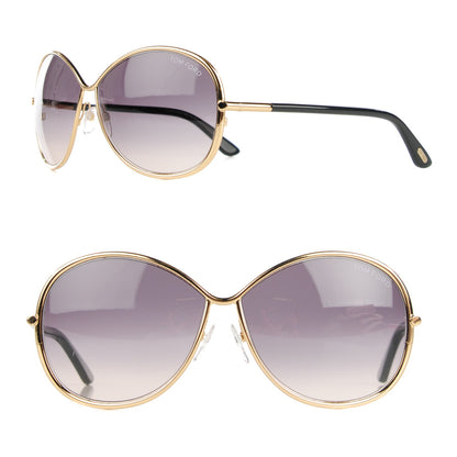 Tom Ford Iris Sunglasses TF180 Gold 1 of 7