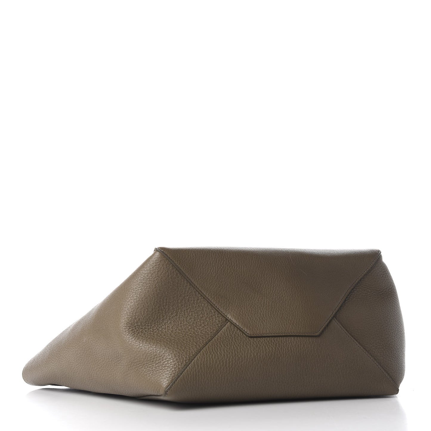 Soft Grained Calfskin Small Belt Cabas Phantom Taupe