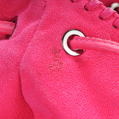 Stella McCartney Shaggy Deer Falabella Backpack Pink Fluo 9 of 9