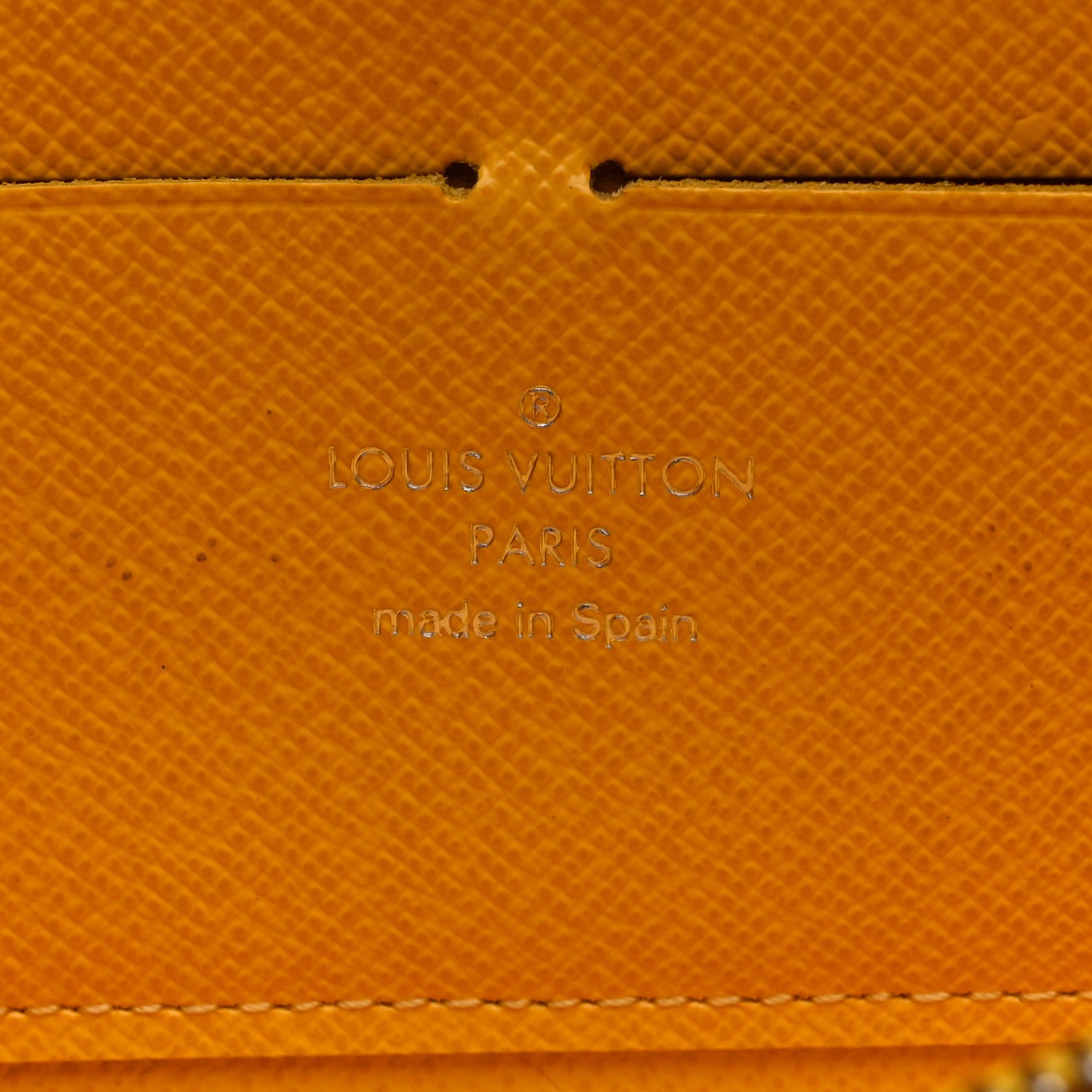 Louis Vuitton Epi Zippy Wallet Citron 6 of 9