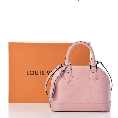 Louis Vuitton Epi Alma BB Rose Ballerine 11 of 11