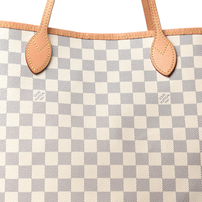 Louis Vuitton Damier Azur Neo Neverfull GM Rose Ballerine 14 of 14