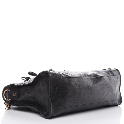 Balenciaga Agneau Giant 12 Rose Gold Hardware City Black 4 of 10