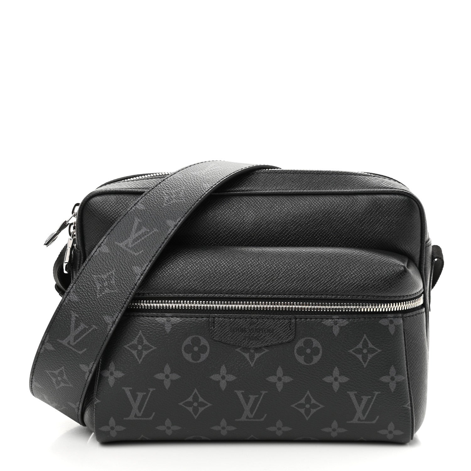 Louis Vuitton Taiga Monogram Eclipse Outdoor Messenger Black 1 of 10