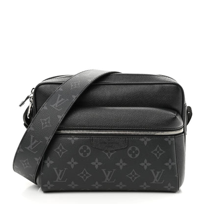Louis Vuitton Taiga Monogram Eclipse Outdoor Messenger Black 1 of 10