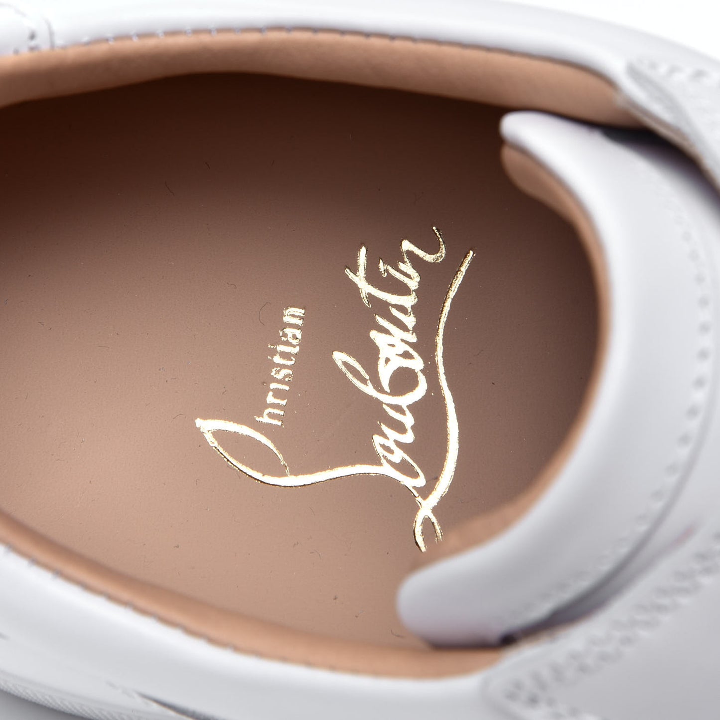 Calfskin Vieira Flat Sneakers 38 White
