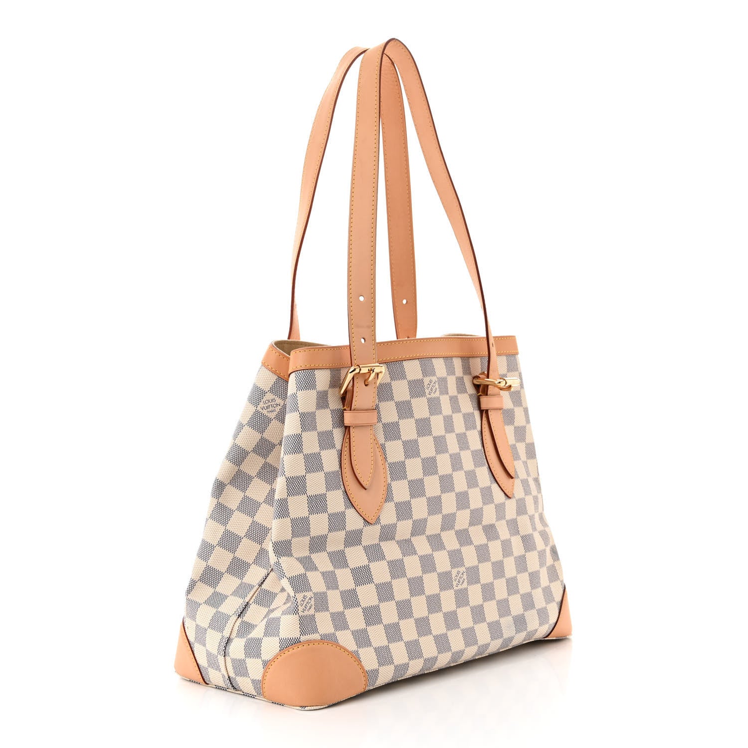 Louis Vuitton Damier Azur Hampstead MM 3 of 10