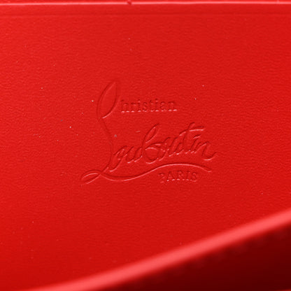 Christian Louboutin Calfskin Loubinthesky Panettone Coin Purse Black Multicolor 8 of 9
