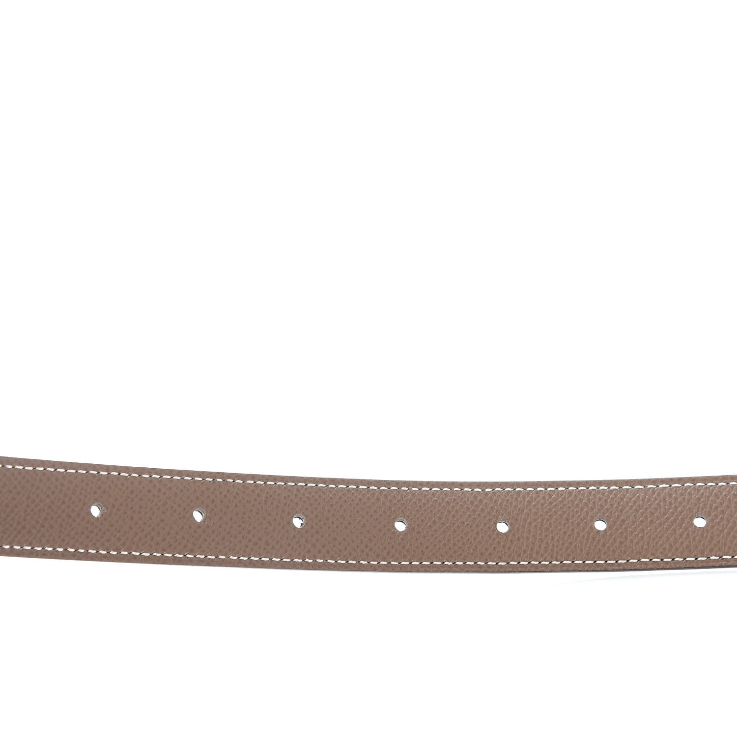Hermes Swift Epsom 24mm Mini Constance H Belt 80 Black Etoupe 6 of 6
