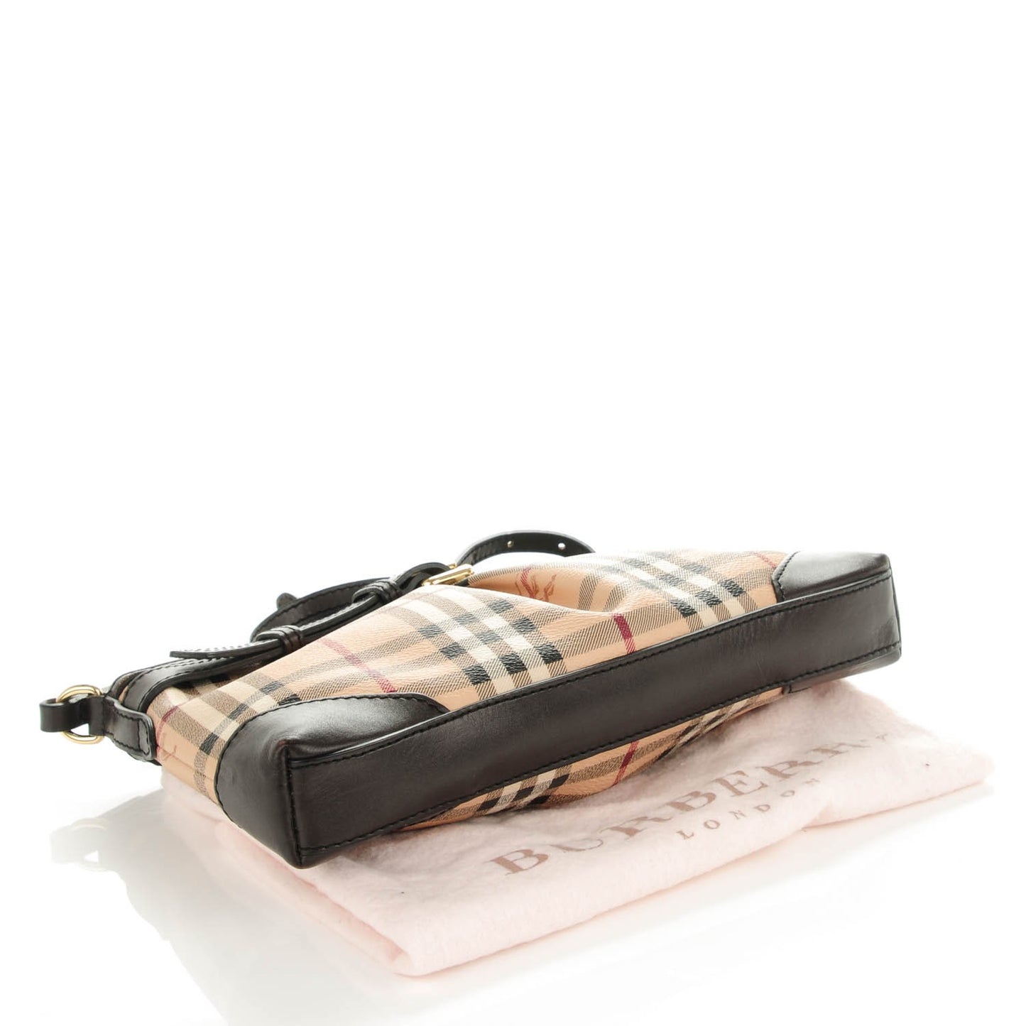 Haymarket Check Smithfield Clutch Chocolate