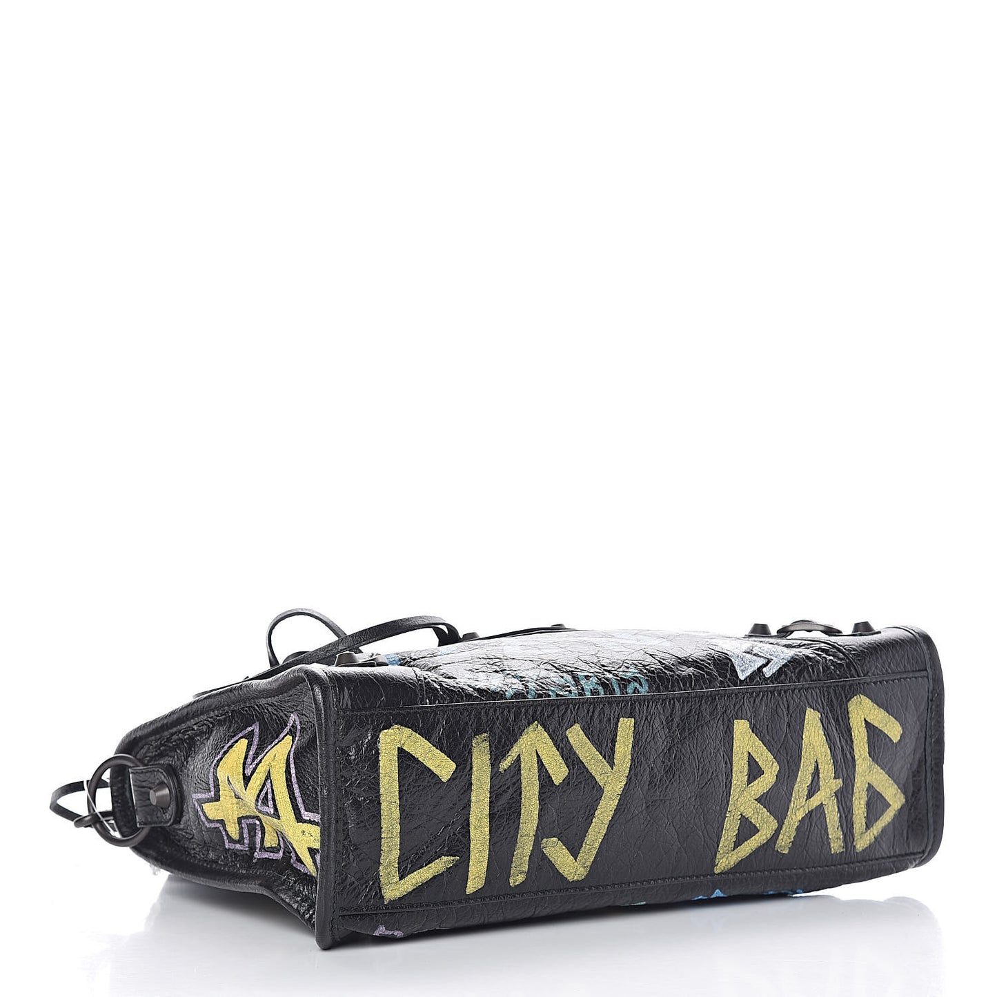 Agneau Graffiti All Over Classic Hardware S City Black Multicolor