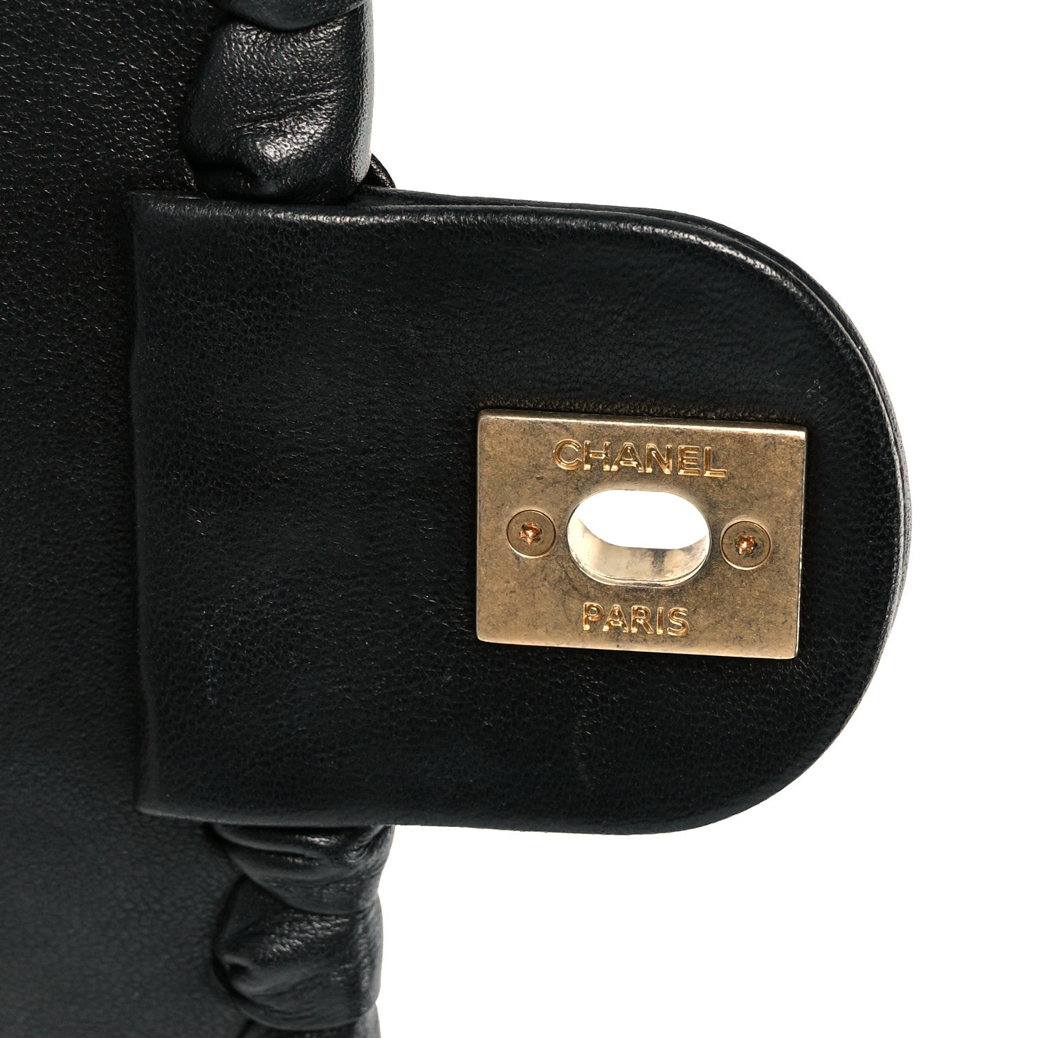 Chanel Calfskin Braided Mini My Own Frame Flap Black 7 of 12