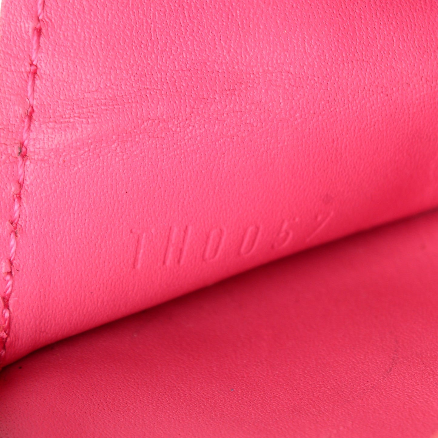 Vernis Heart Coin Purse Framboise