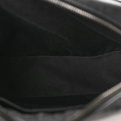 Saint Laurent SAINT LAURENT Calfskin Matelasse Monogram Monochrome Lou Camera Bag Black 5 of 16