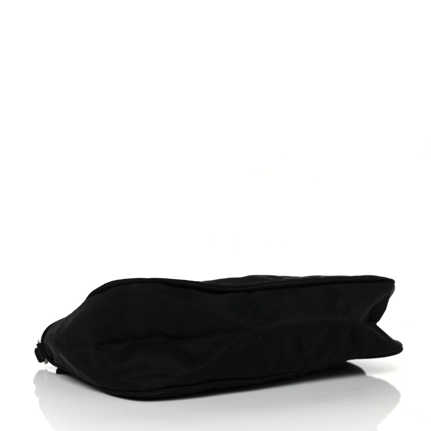 Prada Tessuto Nylon Pochette Bag Black 4 of 9