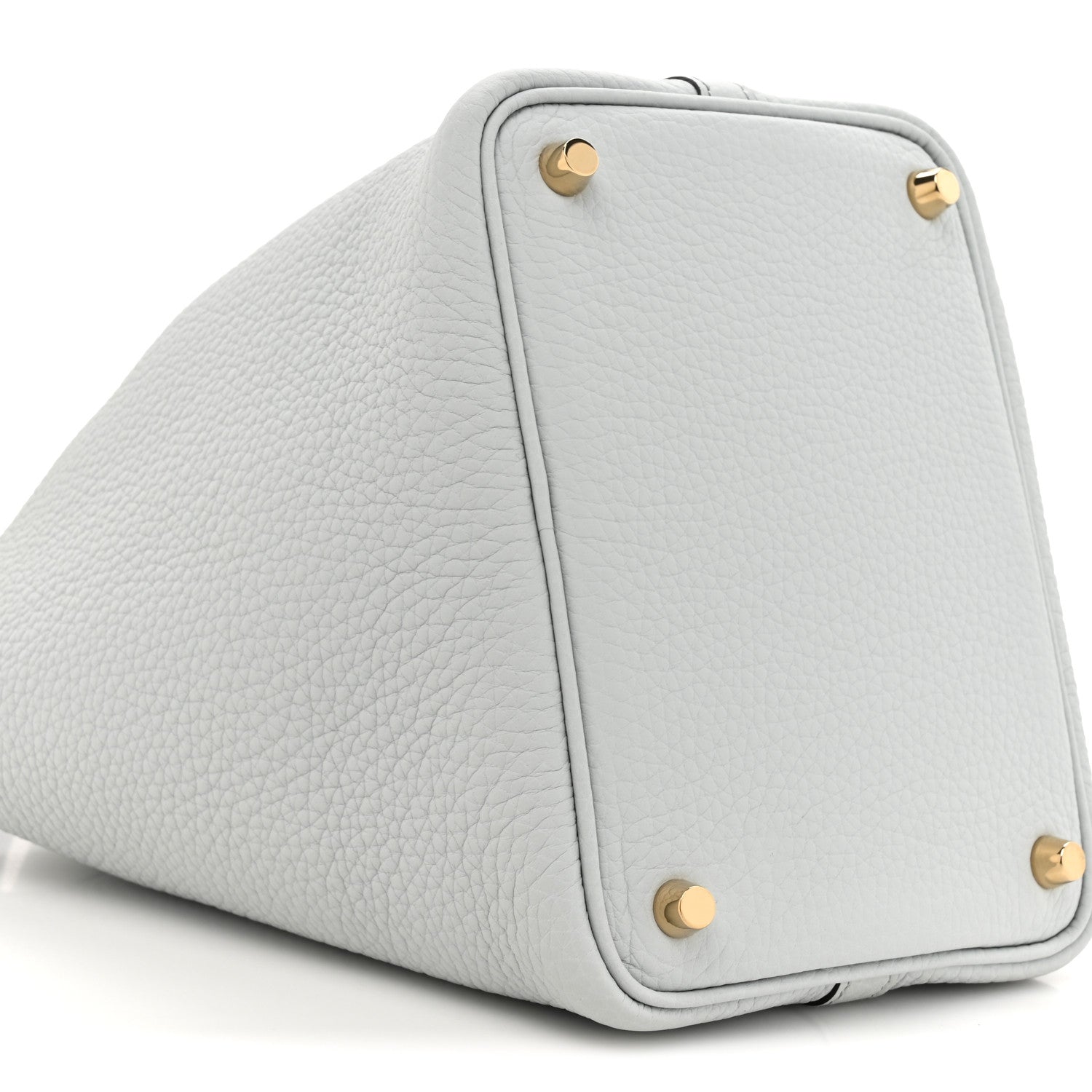 Hermes Taurillon Clemence Picotin Lock 18 PM Bleu Pale 10 of 11