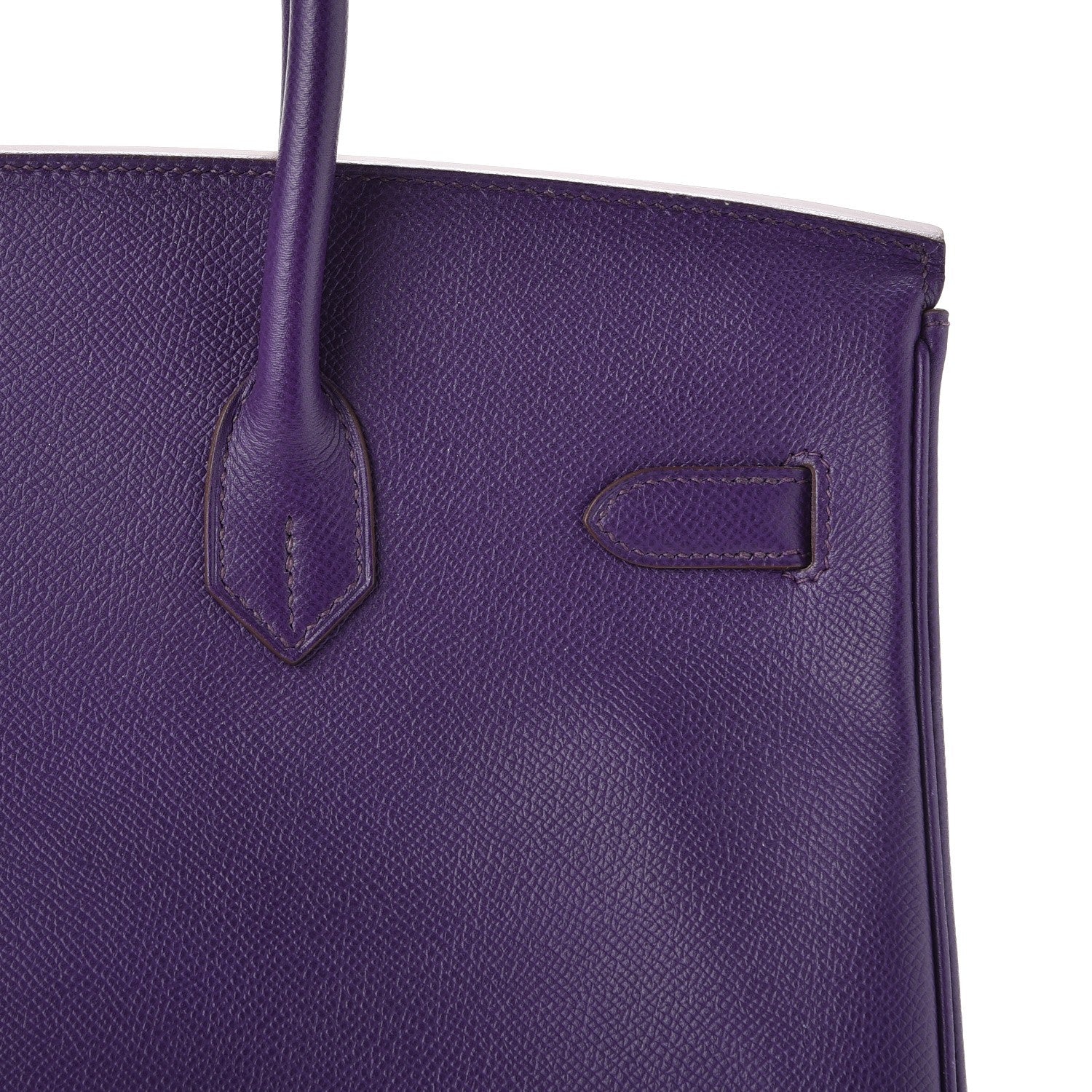 Hermes Epsom Birkin 35 Iris 12 of 43