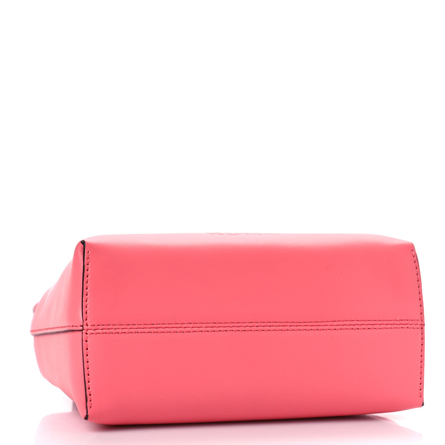 Vitello King Plexiglass Logo Embossed Mini By The Way Top Handle Boston Bag Pink Dalia