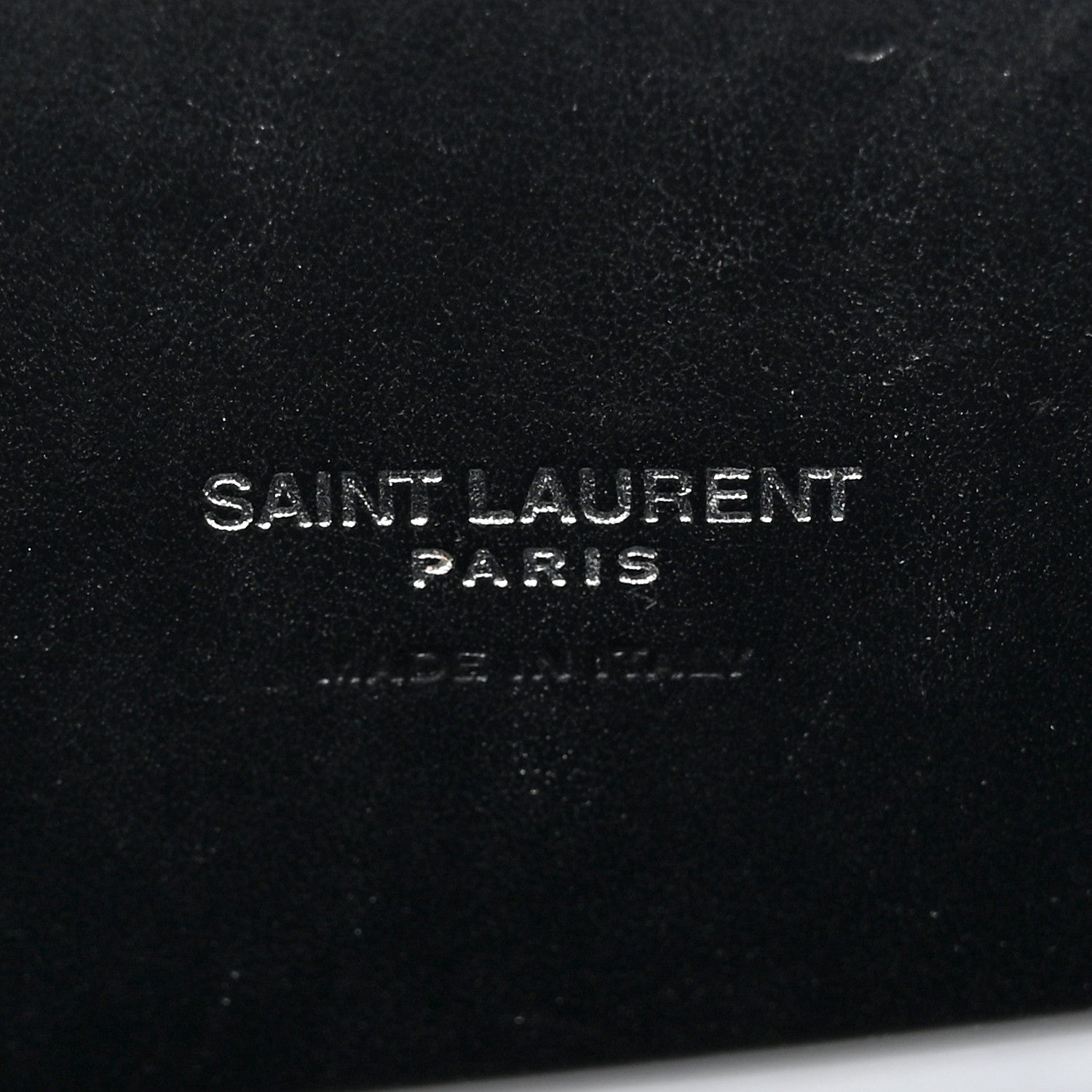 Saint Laurent Calfskin Crocodile Embossed Baby Sac De Jour Black 6 of 13