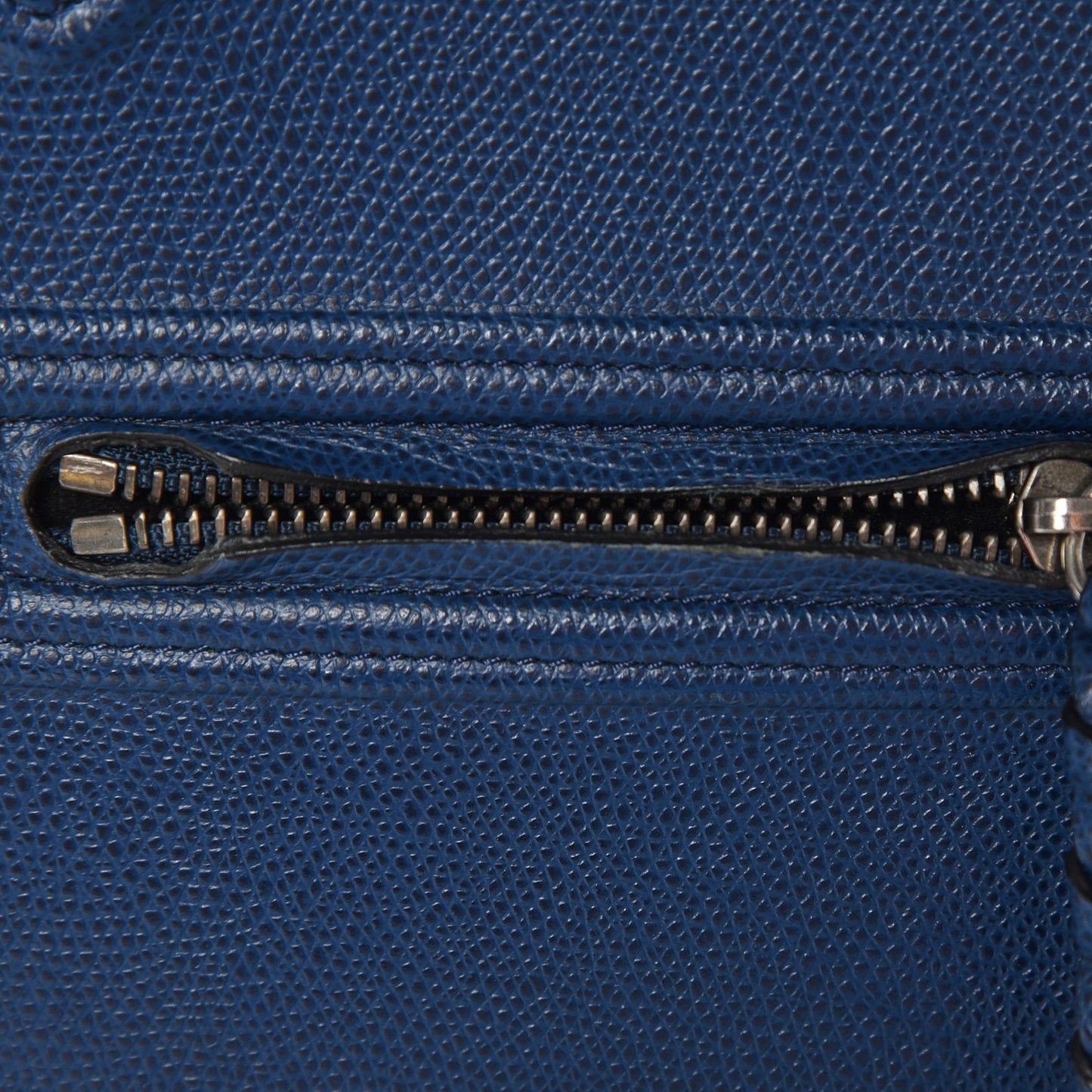 Grained Calfskin Medium Phantom Luggage Indigo