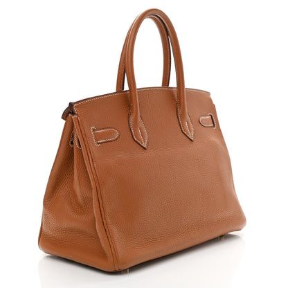 Hermes Togo Birkin 30 Gold 3 of 27