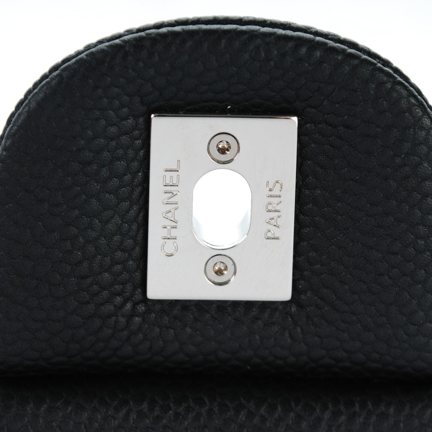 Caviar Quilted Medium Easy Flap Black
