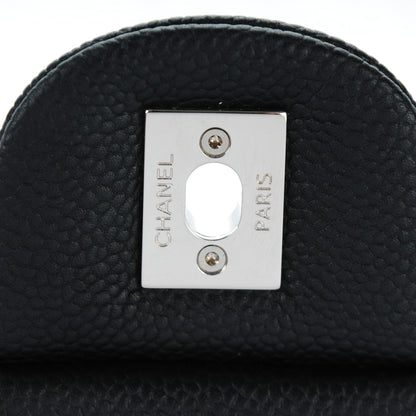 Chanel Caviar Quilted Medium Easy Flap Black 5 of 8