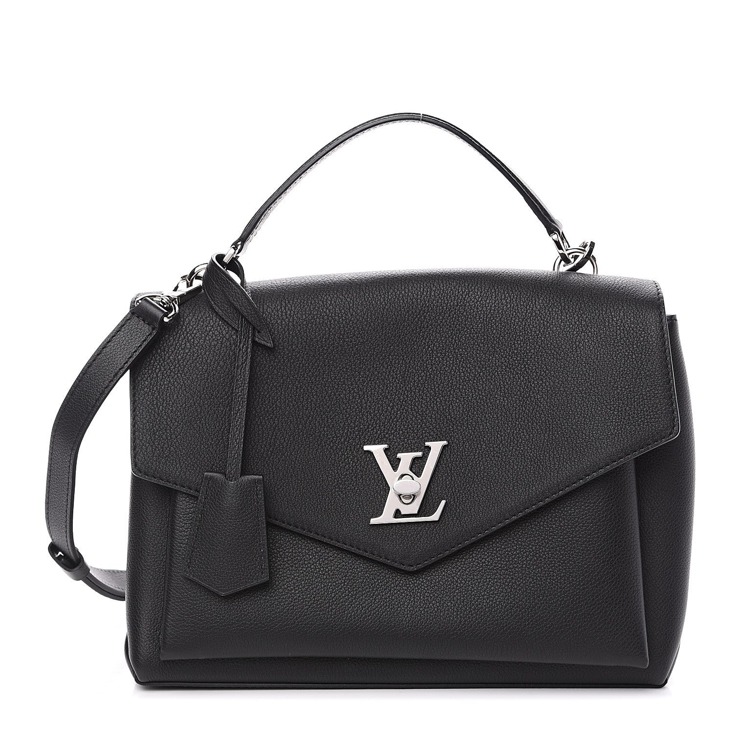 Louis Vuitton Soft Calfskin My Lockme Top Handle Black 1 of 10