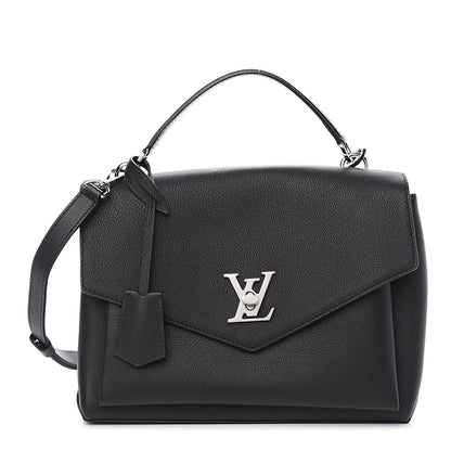 Louis Vuitton Soft Calfskin My Lockme Top Handle Black 1 of 10