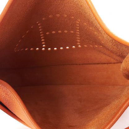 Hermes Taurillon Clemence Evelyne III PM Orange 4 of 8
