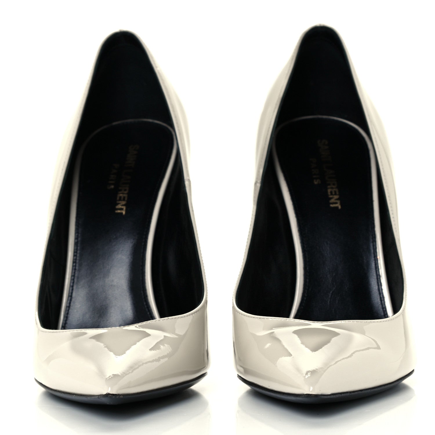 Saint Laurent Patent Opyum 110 Pumps 40.5 Neutro 3 of 11