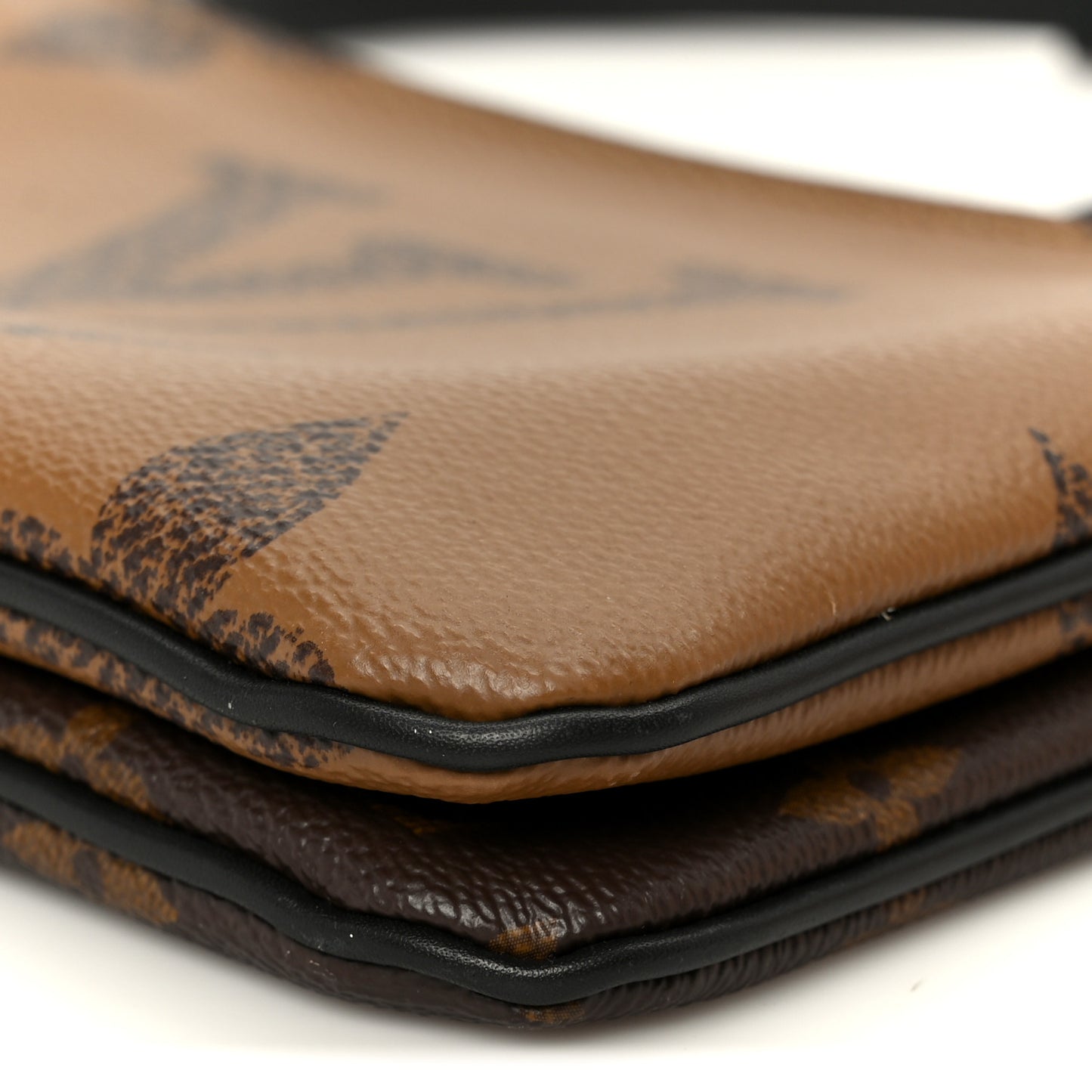 Reverse Monogram Giant Double Zip Pochette