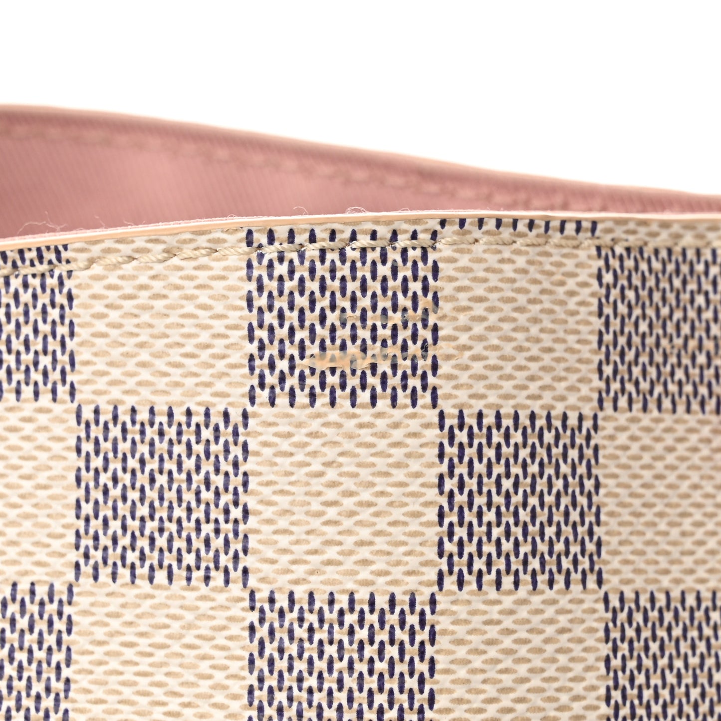Damier Azur Graceful MM Rose Ballerine