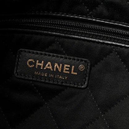 Chanel Shiny Calfskin Quilted Small Chanel 22 Black 7 of 13