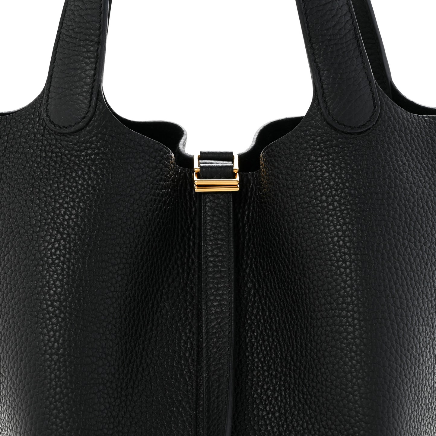 Taurillon Clemence Picotin Lock 22 MM Black