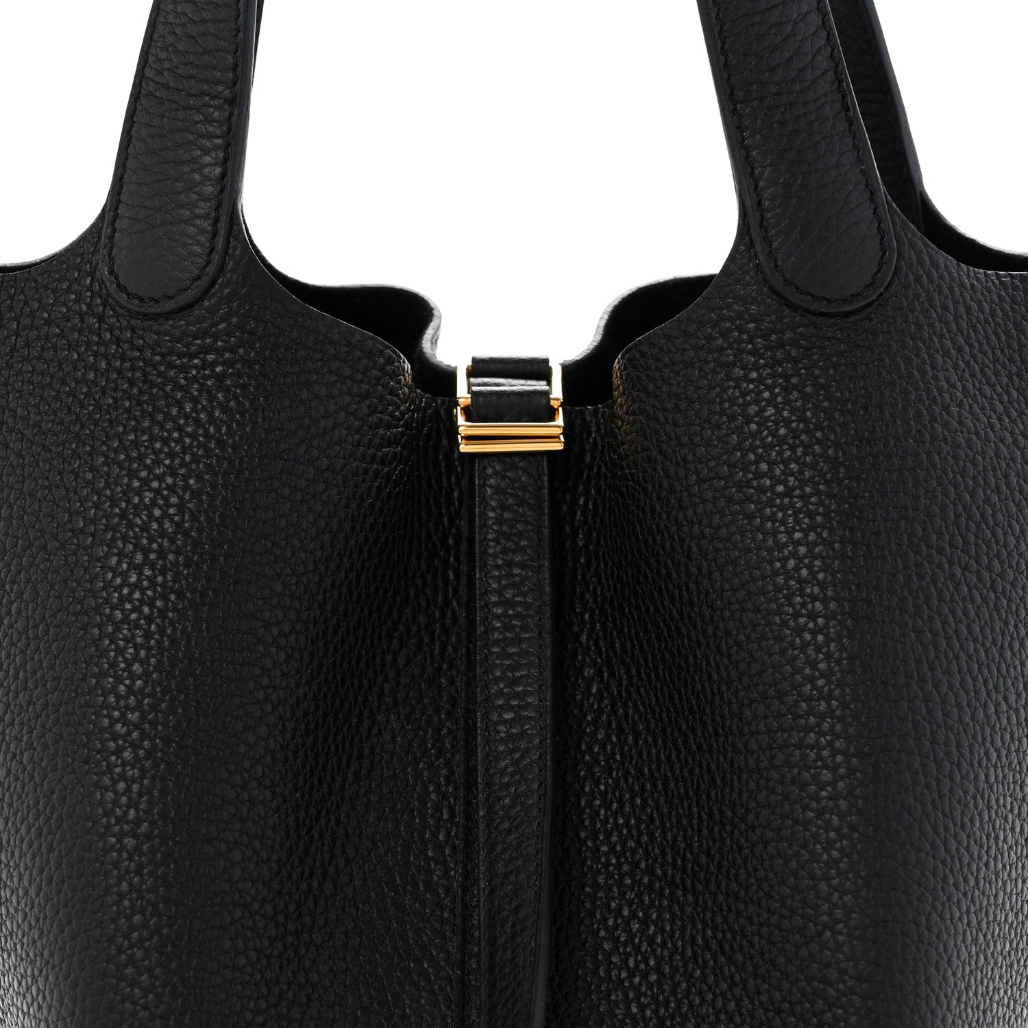Hermes Taurillon Clemence Picotin Lock 22 MM Black 8 of 14