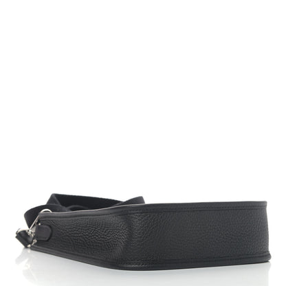Hermes Taurillon Clemence Evelyne TPM Black 4 of 8